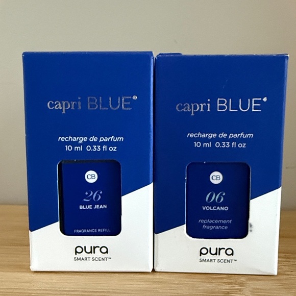 Pur Capri Blue Fragrance Refill Set one volcano and Blue Jean - Picture 4 of 5